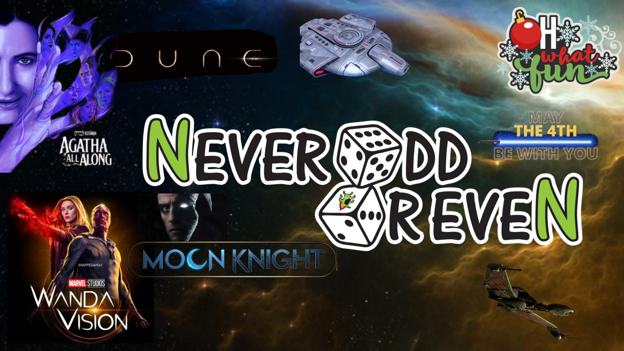 NeverOddorEven podcast artwork